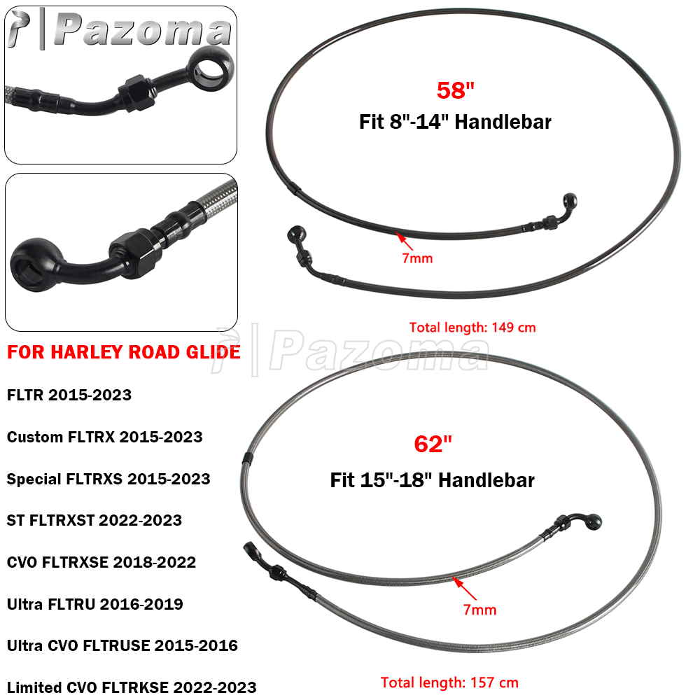 Motorcycle Extended Upper Brak - Brake Line Motorcycle review and price
