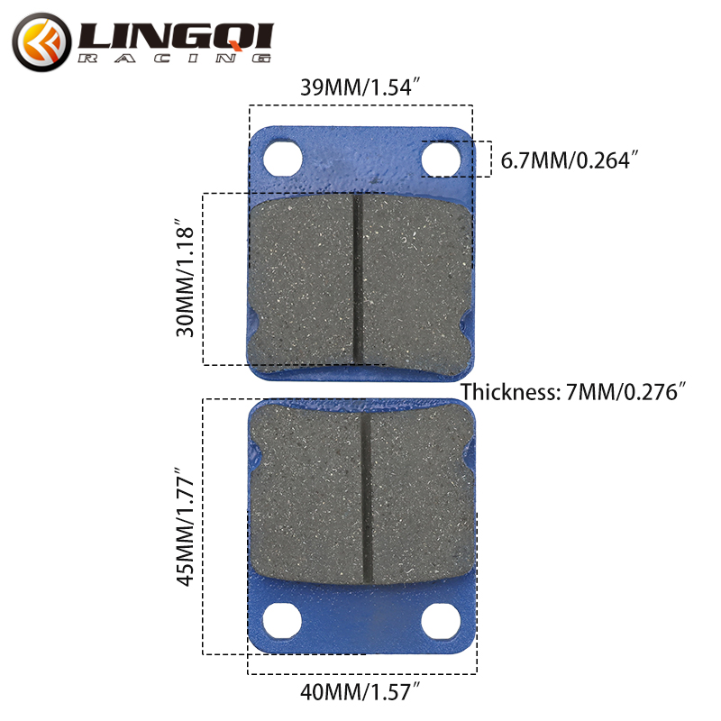 LINGQI Replacement Disc Brake  - Brake Pads Bike review and price