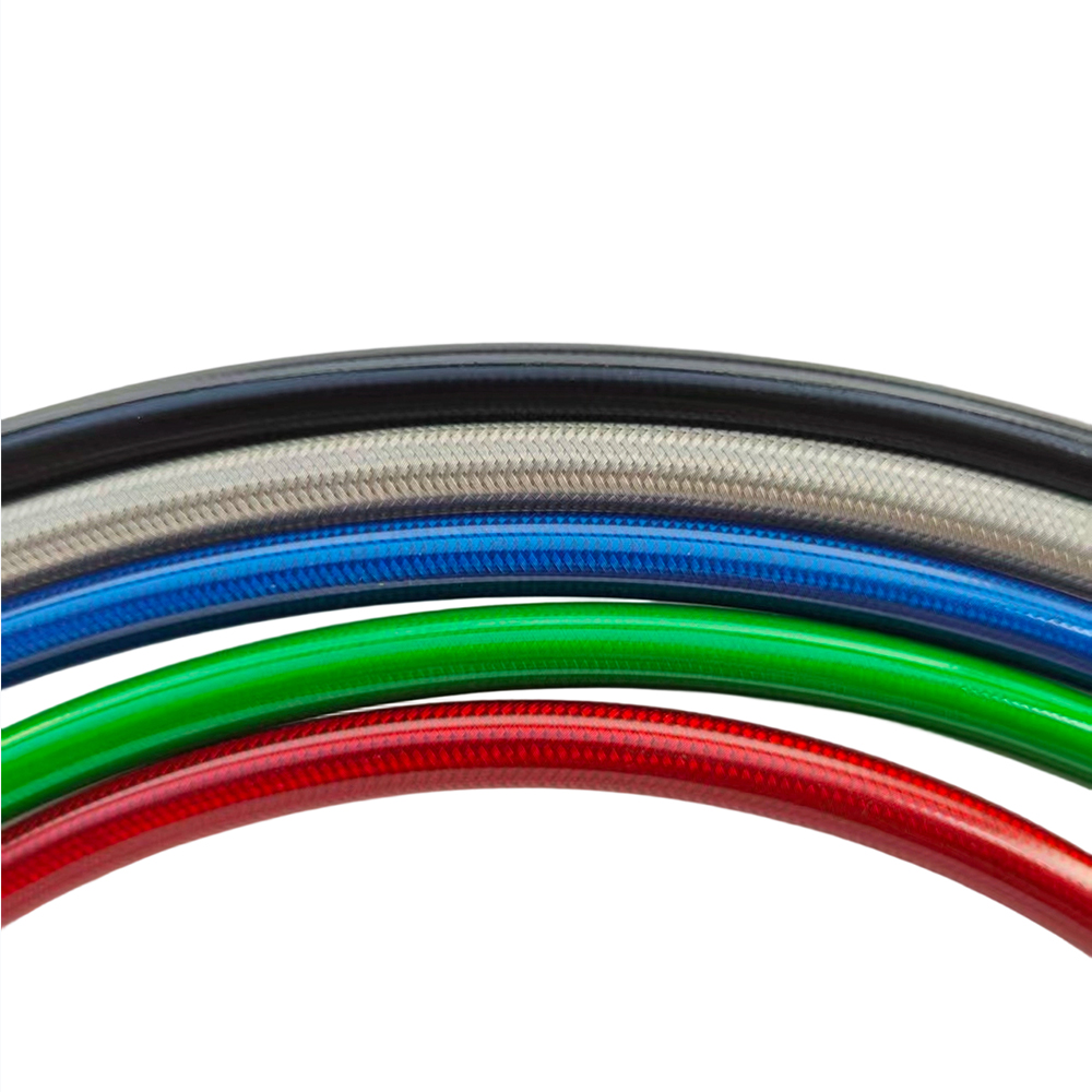 28°-28° Black Braided Hydrauli - Motorcycle Brake Cable review and price